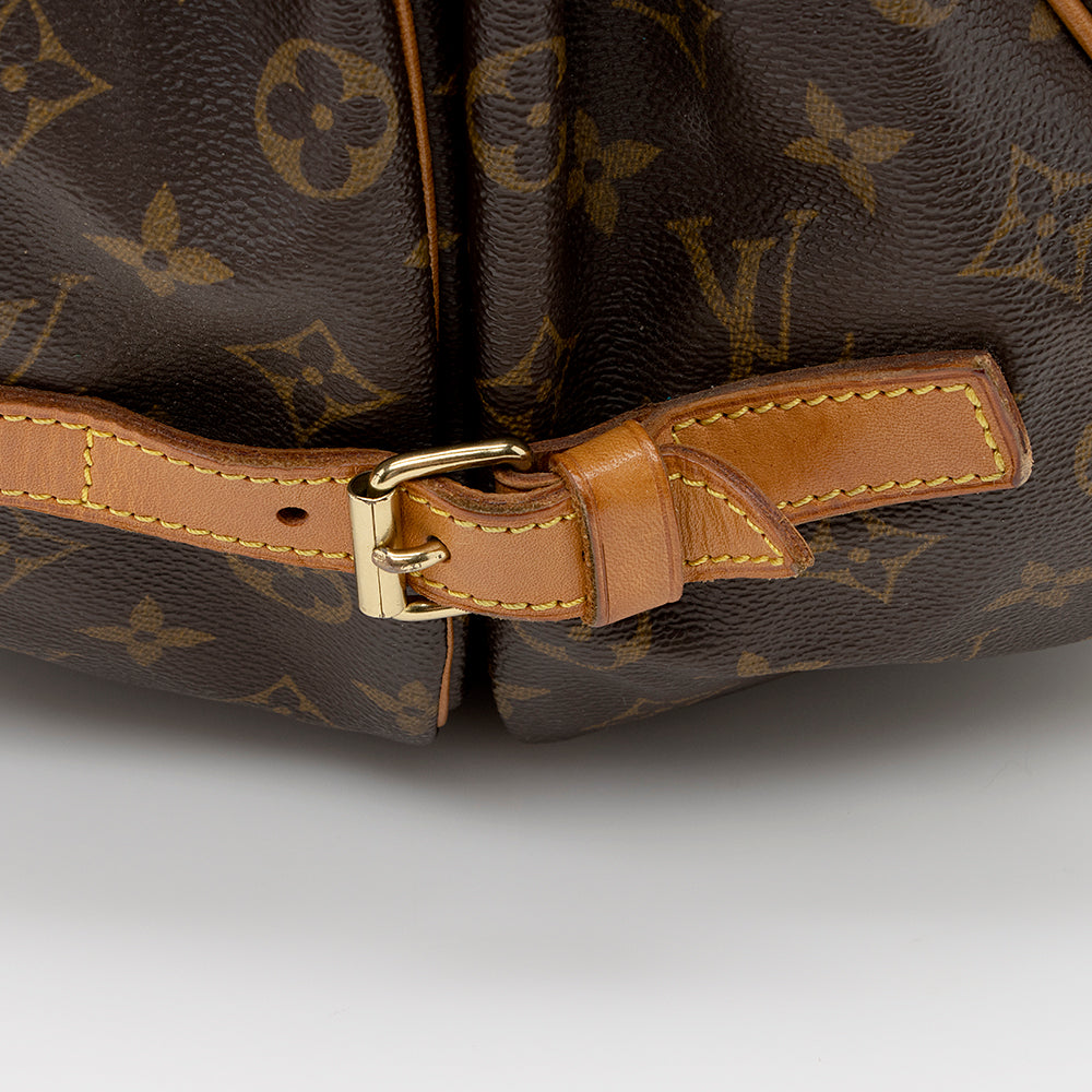 Louis Vuitton Vintage Monogram Canvas Saumur 35 Messenger Bag (SHF-21228)
