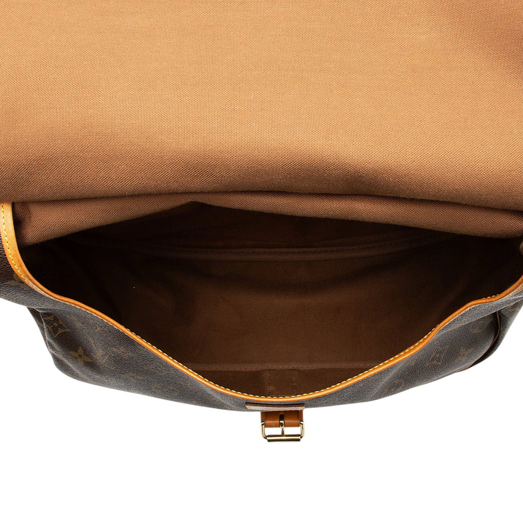 Louis Vuitton Vintage Monogram Canvas Saumur 35 Messenger