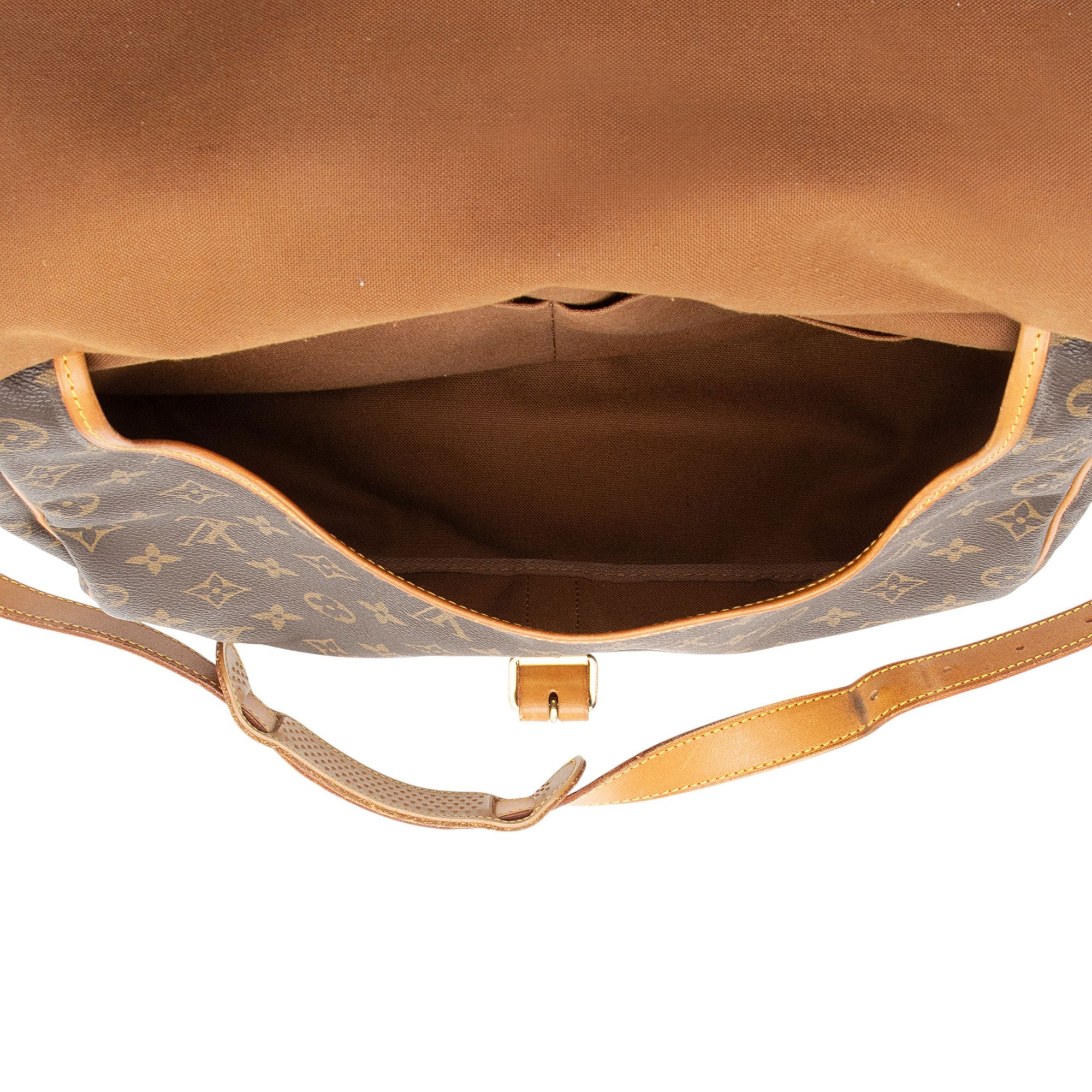 Louis Vuitton Vintage Monogram Canvas Saumur 35 Messenger