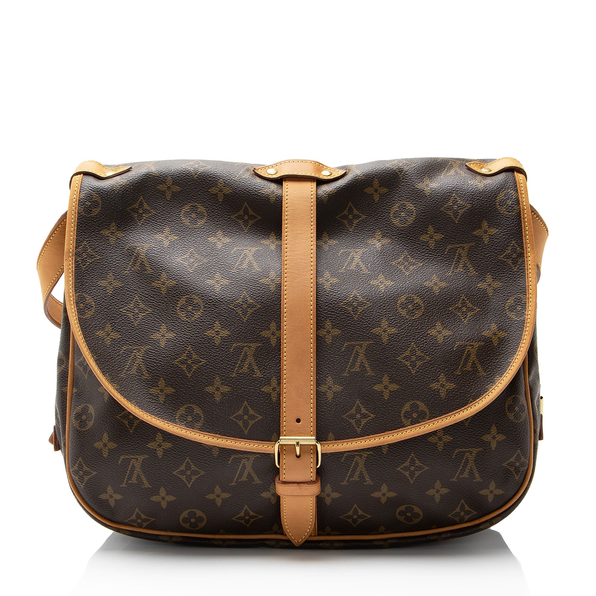 Louis Vuitton Vintage Monogram Canvas Saumur 35 Messenger