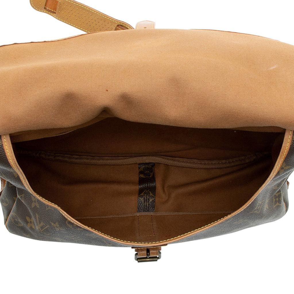 Louis Vuitton Vintage Monogram Canvas Saumur 35 Messenger