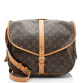 Louis Vuitton Vintage Monogram Canvas Saumur 35 Messenger