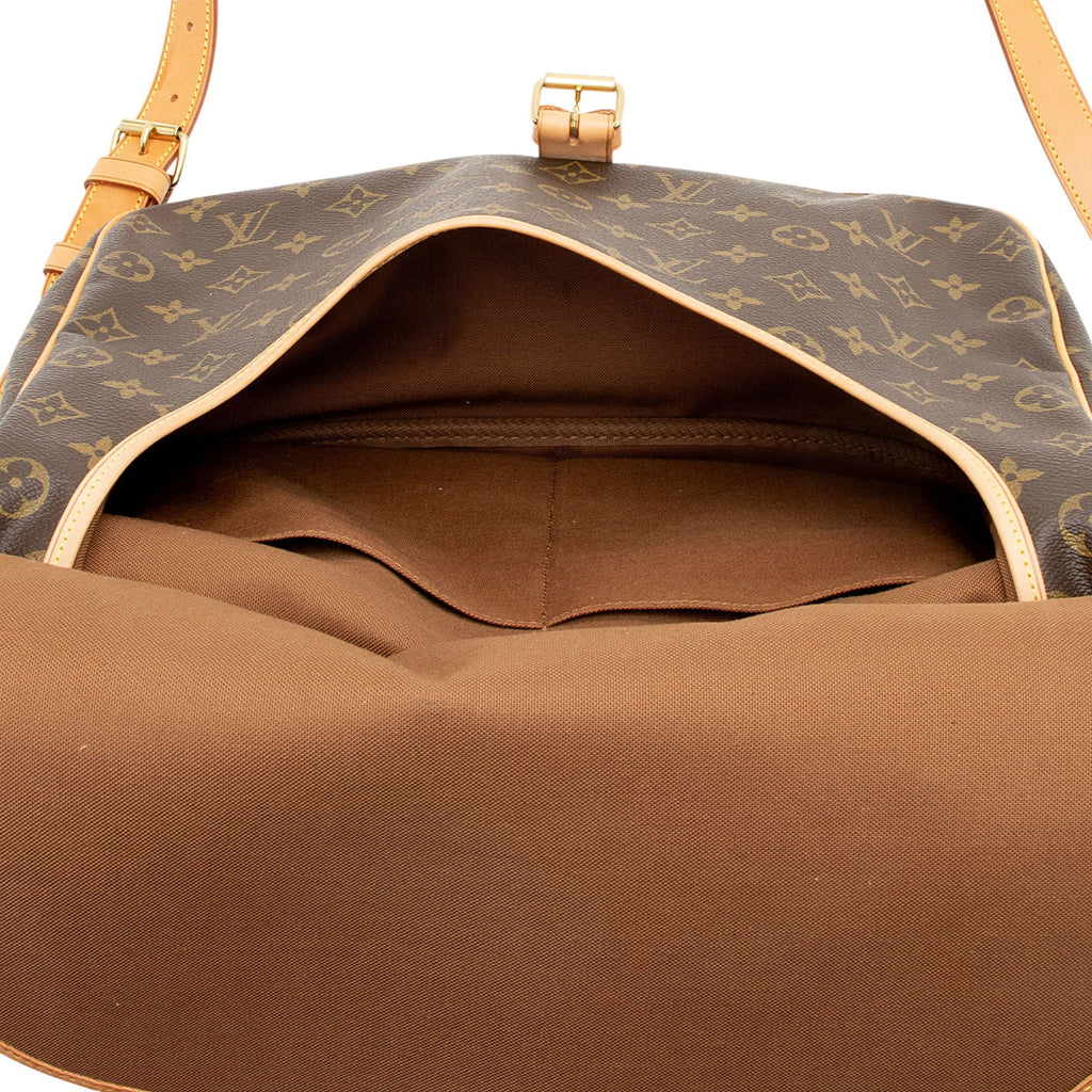 Louis Vuitton Vintage Monogram Canvas Saumur 35 Messenger