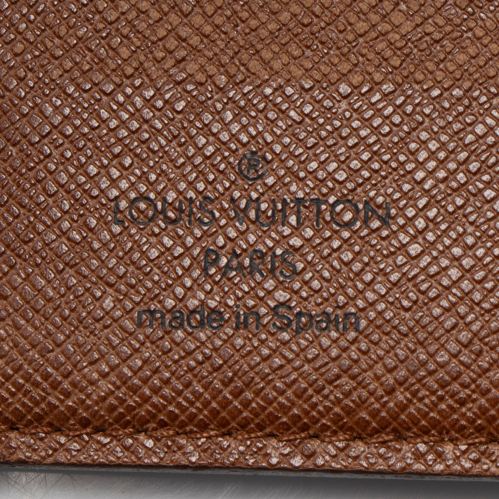 Louis Vuitton Vintage Monogram Canvas Small Ring Agenda Cover