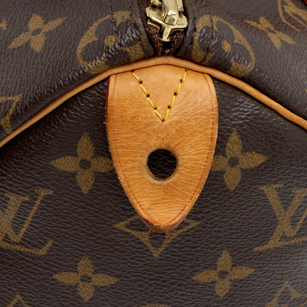 Louis Vuitton Vintage Monogram Canvas Speedy 25 Satchel (SHF-SoiU9a)
