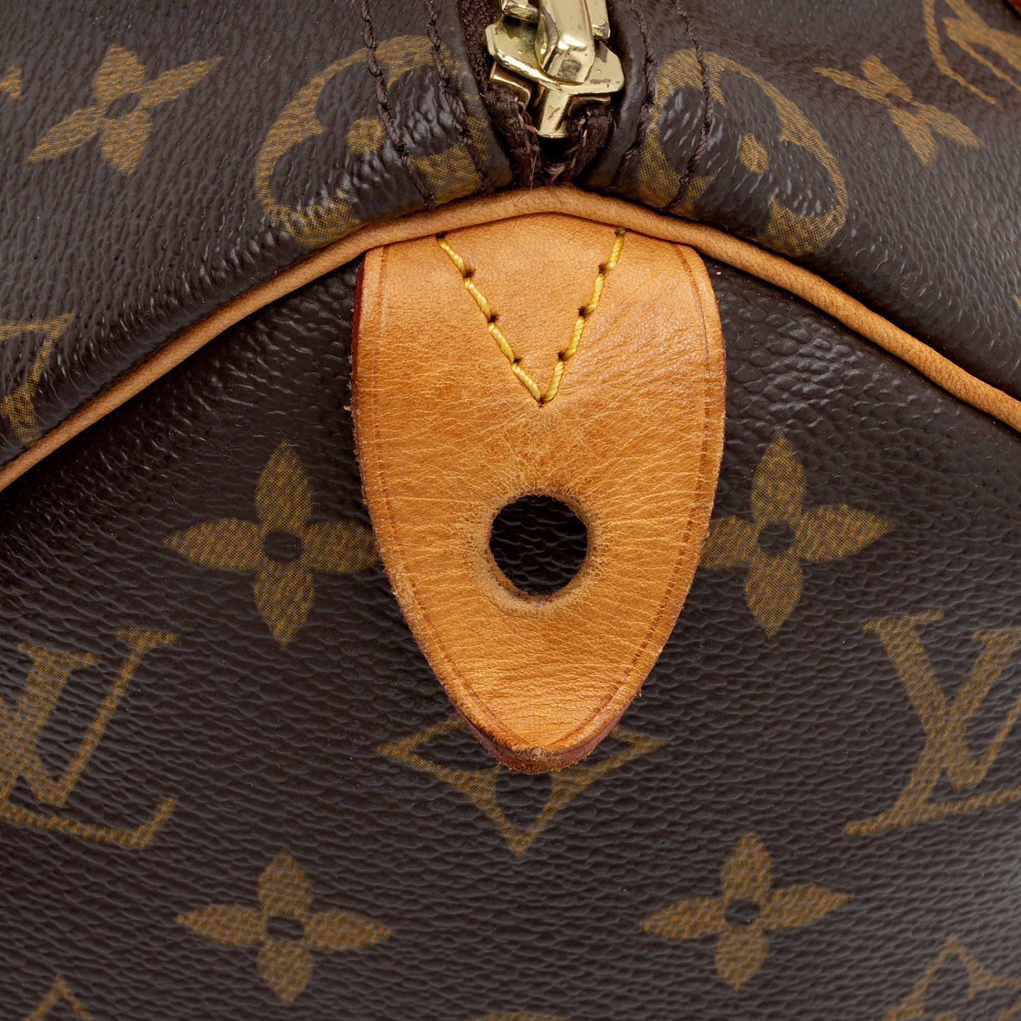 Louis Vuitton Vintage Monogram Canvas Speedy 25 Satchel (SHF-SoiU9a)