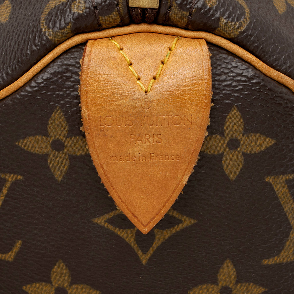 Louis Vuitton Vintage Monogram Canvas Speedy 25 Satchel (SHF-SoiU9a)