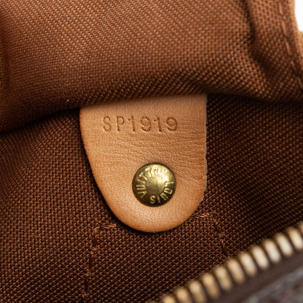 Louis Vuitton Vintage Monogram Canvas Speedy 25 Satchel (SHF-GB815h)