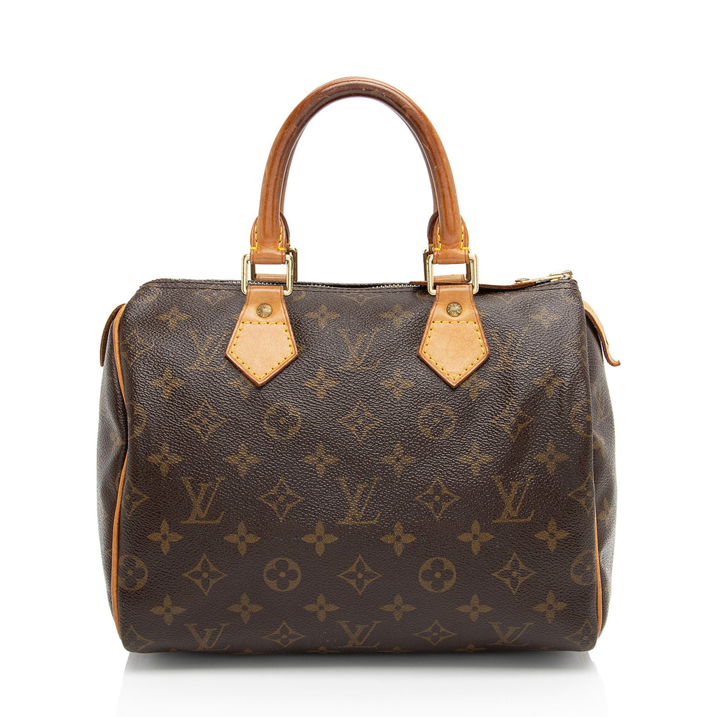 Louis Vuitton Vintage Monogram Canvas Speedy 25 Satchel (SHF-GB815h)