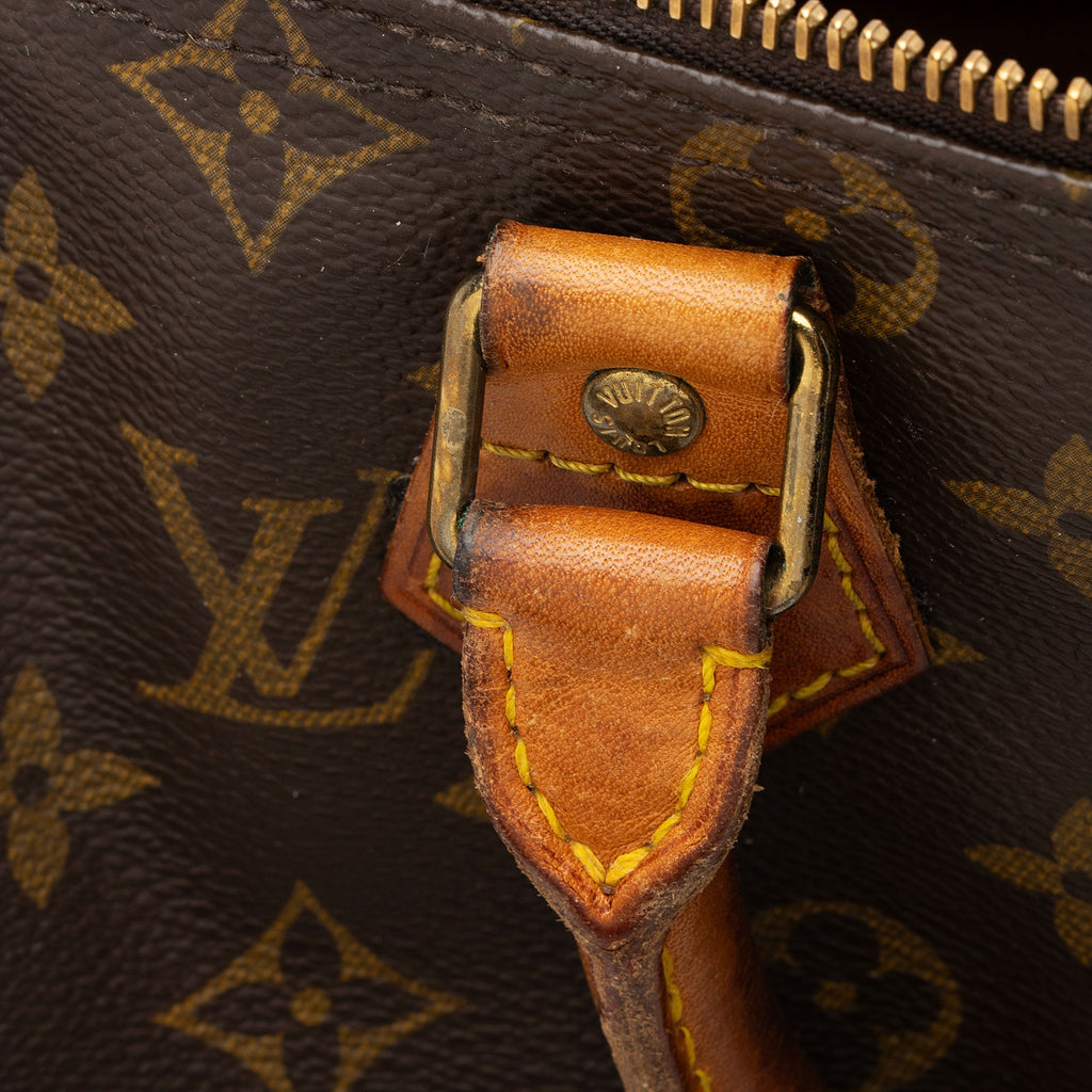 Louis Vuitton Vintage Monogram Canvas Speedy 25 Satchel