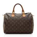 Louis Vuitton Vintage Monogram Canvas Speedy 30 Satchel - FINAL SALE (SHF-19138)