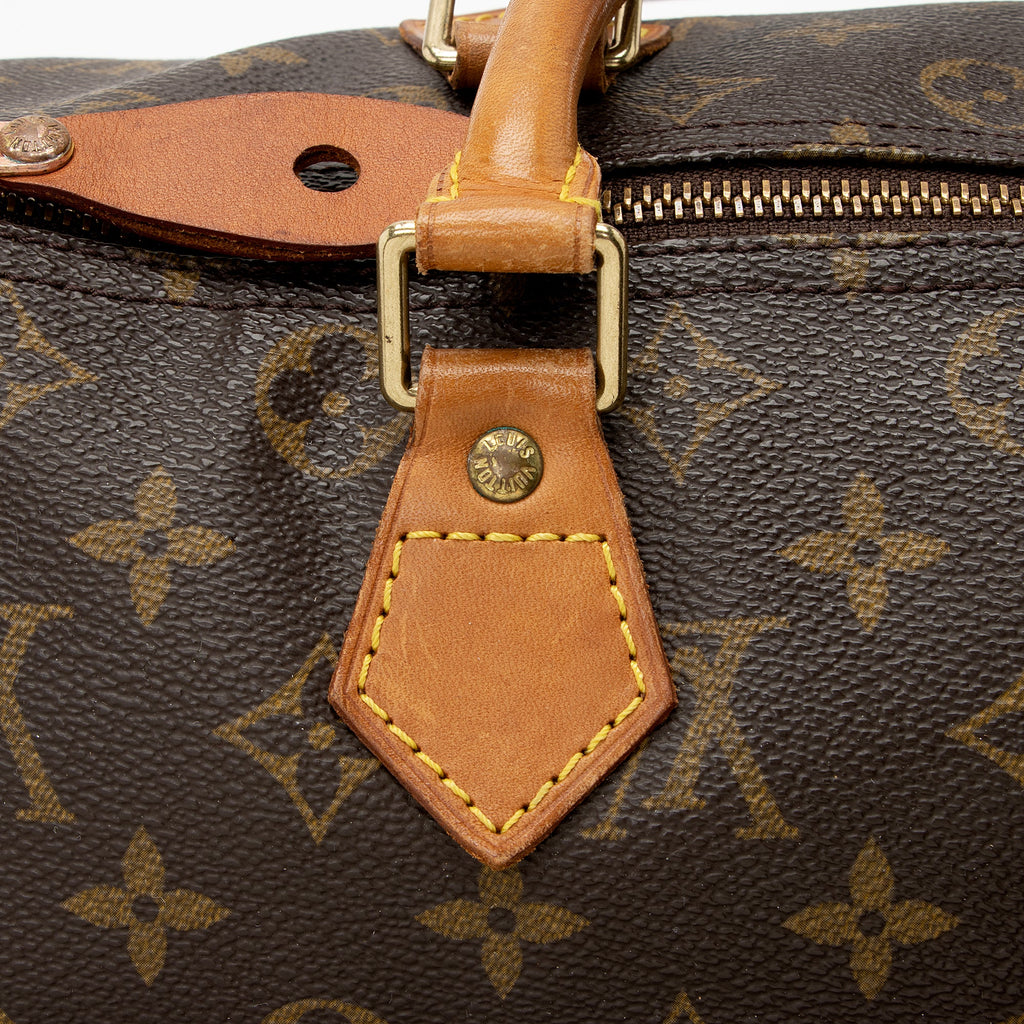 Louis Vuitton Vintage Monogram Canvas Speedy 30 Satchel (SHF-22320)