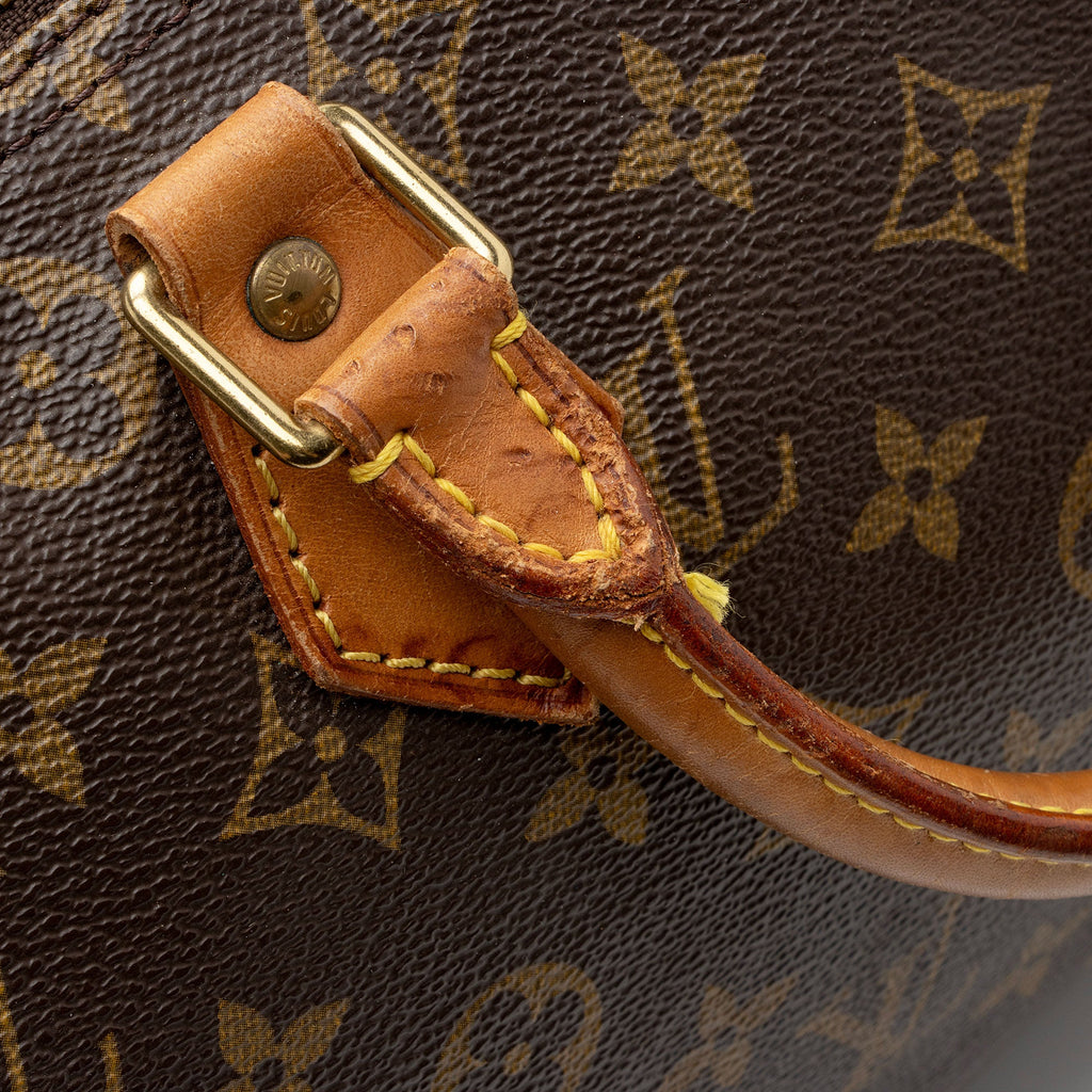 Louis Vuitton Vintage Monogram Canvas Speedy 30 Satchel (SHF-3F2a97)