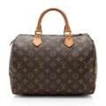 Louis Vuitton Vintage Monogram Canvas Speedy 30 Satchel (SHF-3F2a97)