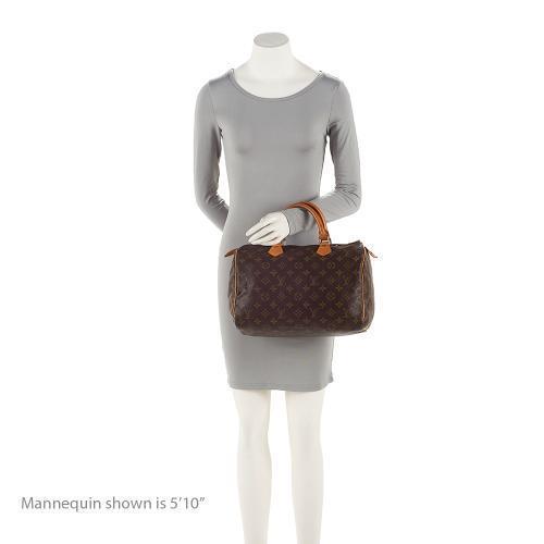 Louis Vuitton Vintage Monogram Canvas Speedy 30 Satchel (SHF-KJo9AE)