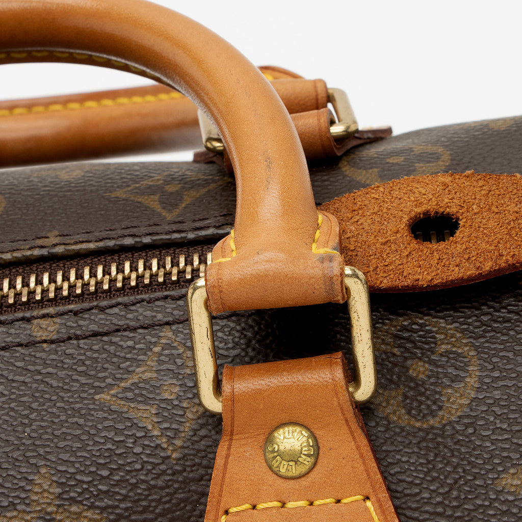 Louis Vuitton Vintage Monogram Canvas Speedy 30 Satchel (SHF-2mH6P9)