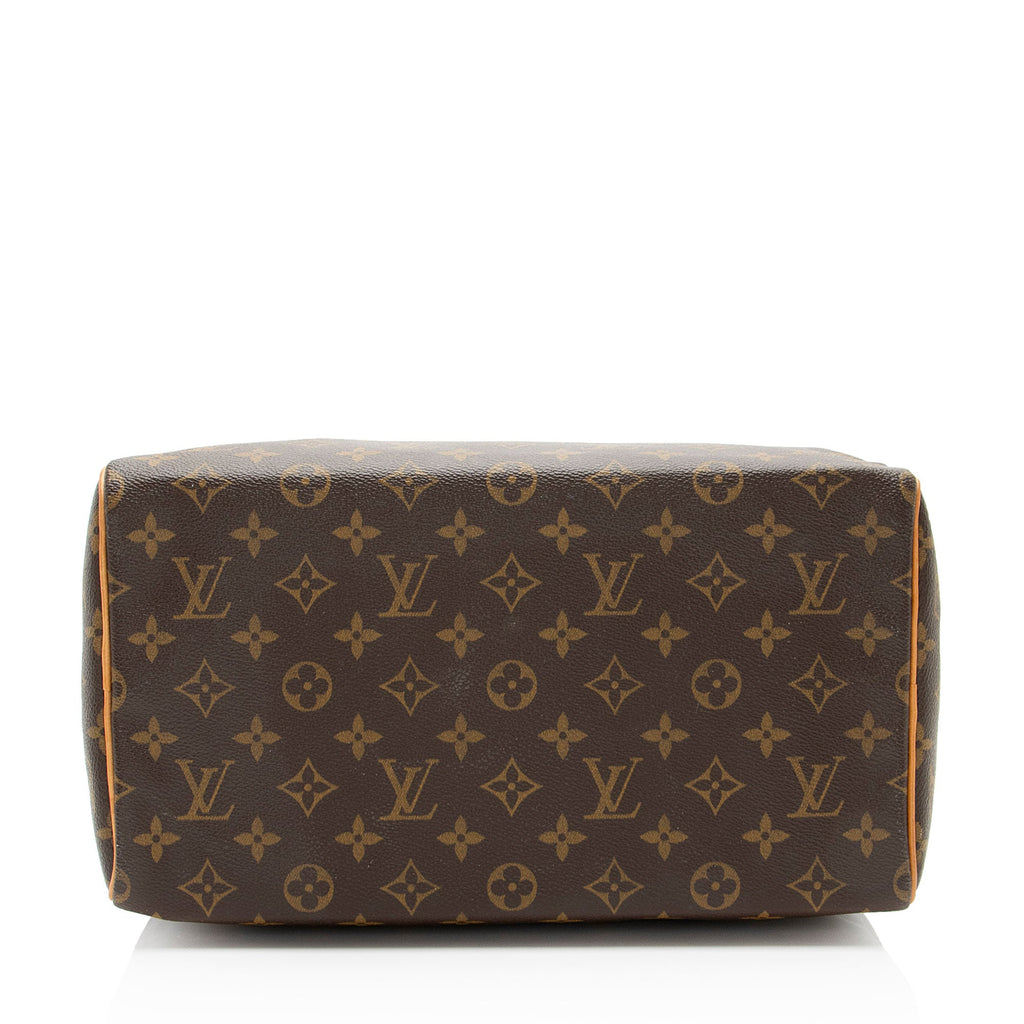 Louis Vuitton Vintage Monogram Canvas Speedy 30 Satchel