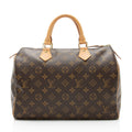 Louis Vuitton Vintage Monogram Canvas Speedy 30 Satchel