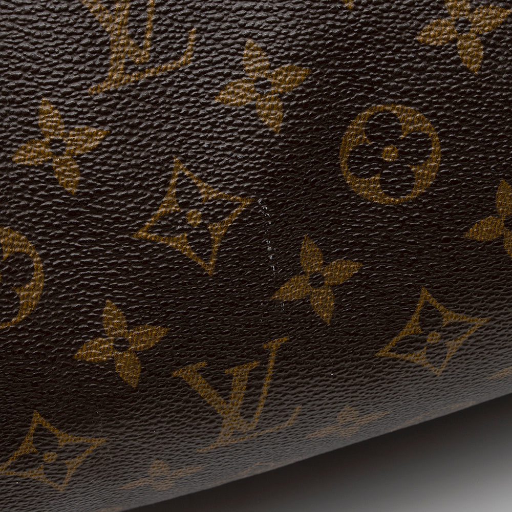 Louis Vuitton Monogram Canvas Speedy 35 Satchel (SHF-18363)