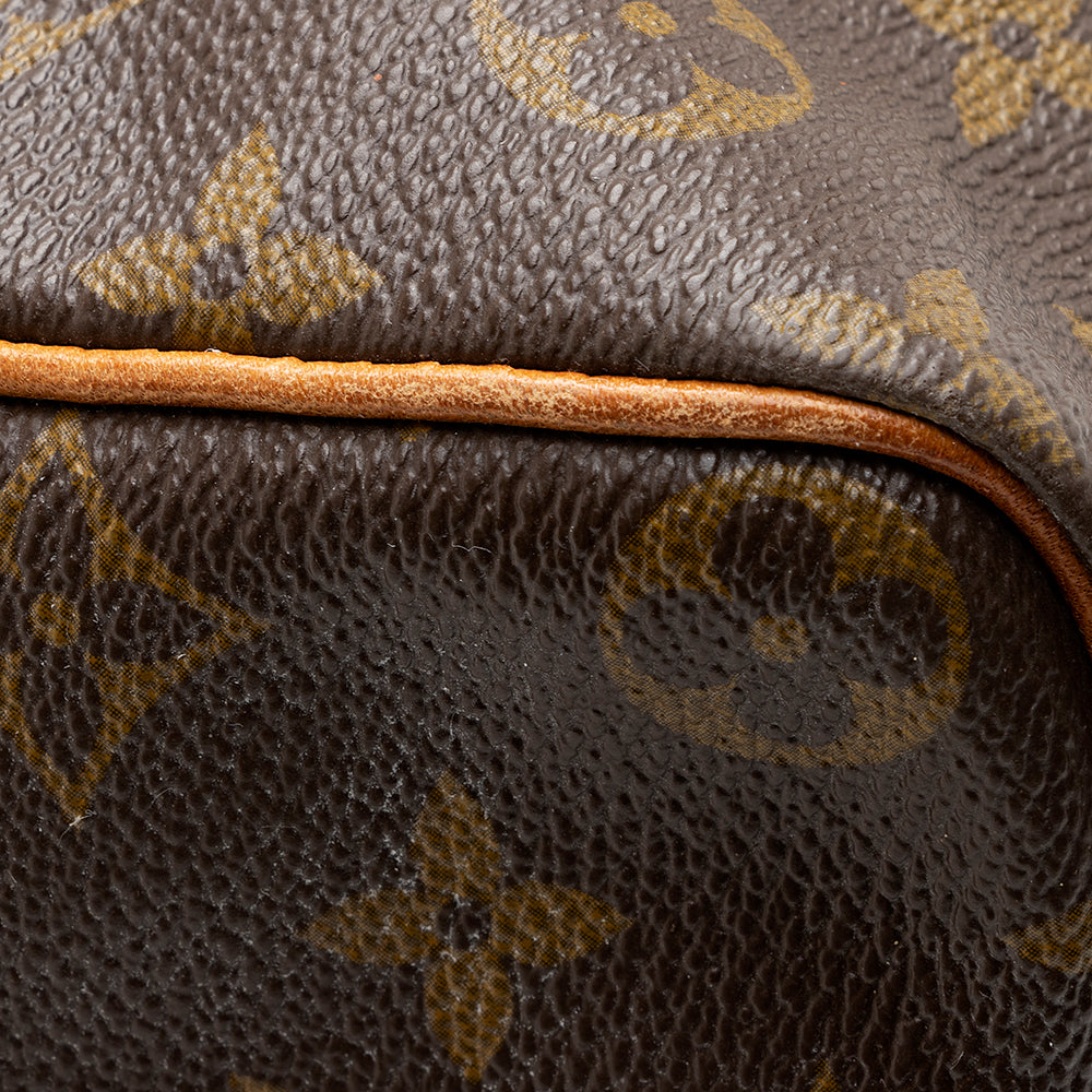 Louis Vuitton Vintage Monogram Canvas Speedy 35 Satchel (SHF-18502)
