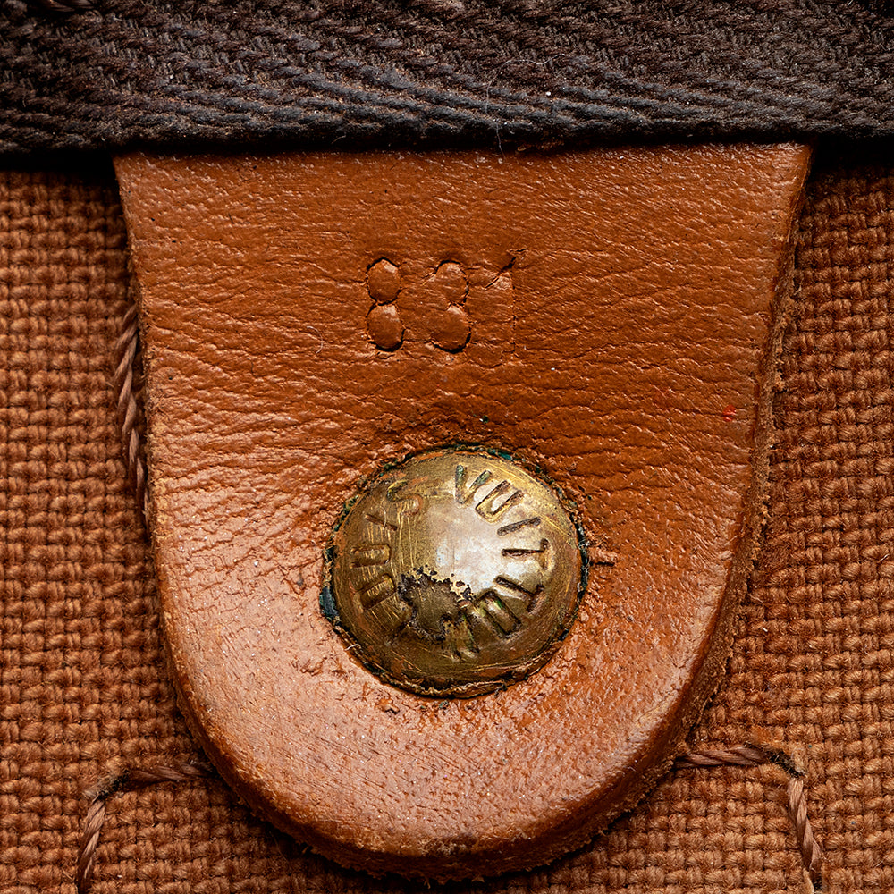 Louis Vuitton Vintage Monogram Canvas Speedy 35 Satchel (SHF-18502)