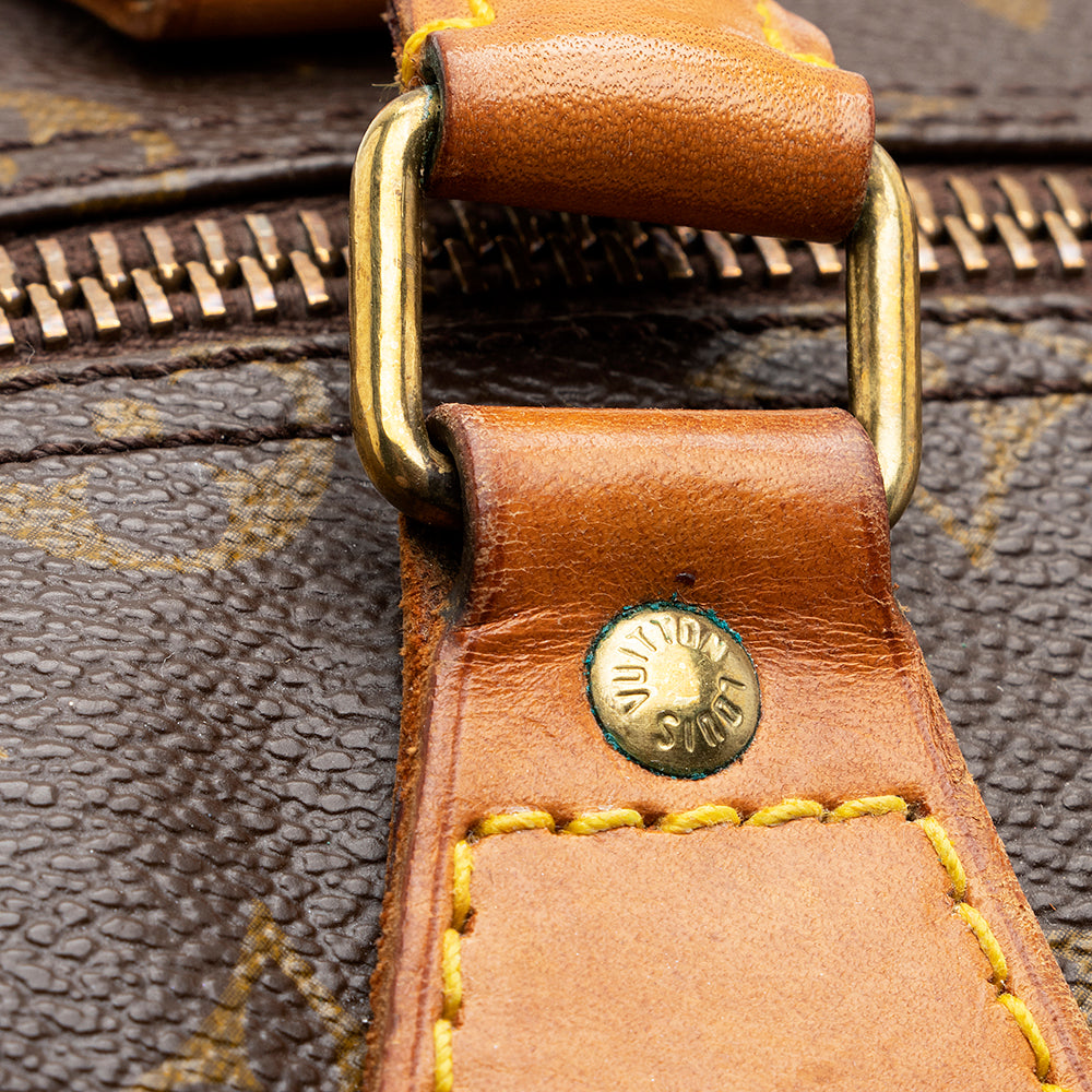 Louis Vuitton Vintage Monogram Canvas Speedy 35 Satchel (SHF-18502)