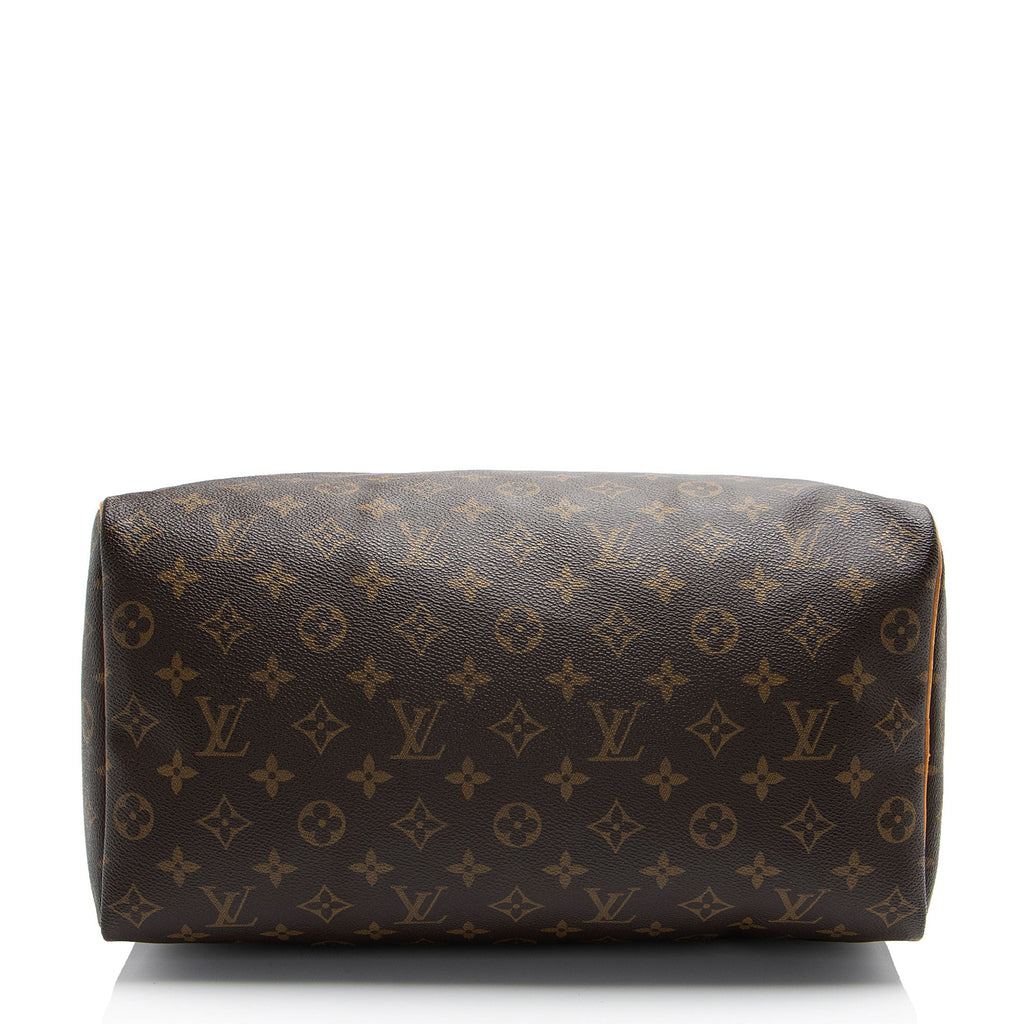 Louis Vuitton Vintage Monogram Canvas Speedy 35 Satchel