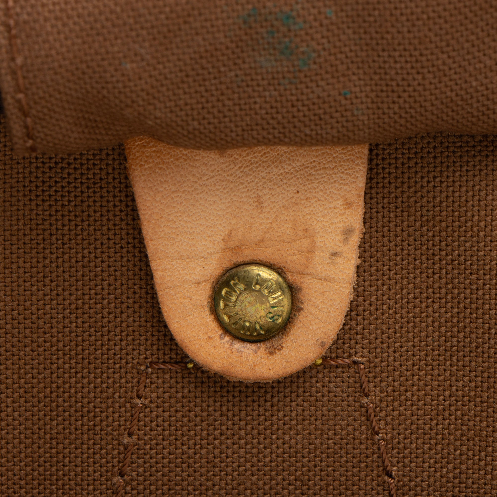 Louis Vuitton Vintage Monogram Canvas Speedy 35 Satchel