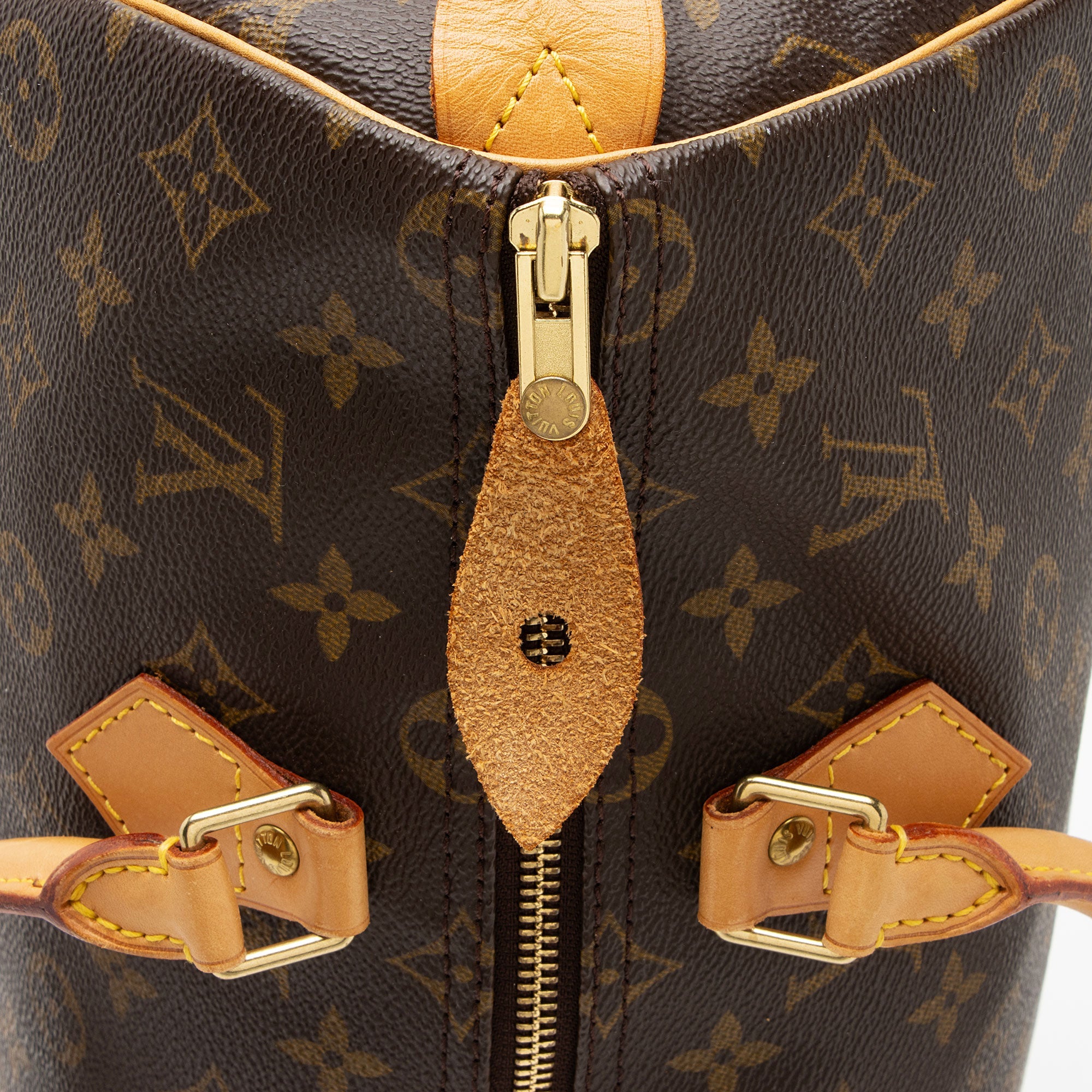 Louis Vuitton Vintage Monogram Canvas Speedy 35 Satchel