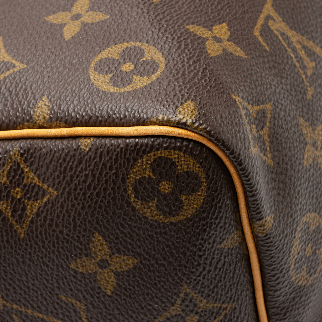 Louis Vuitton Vintage Monogram Canvas Speedy 35 Satchel