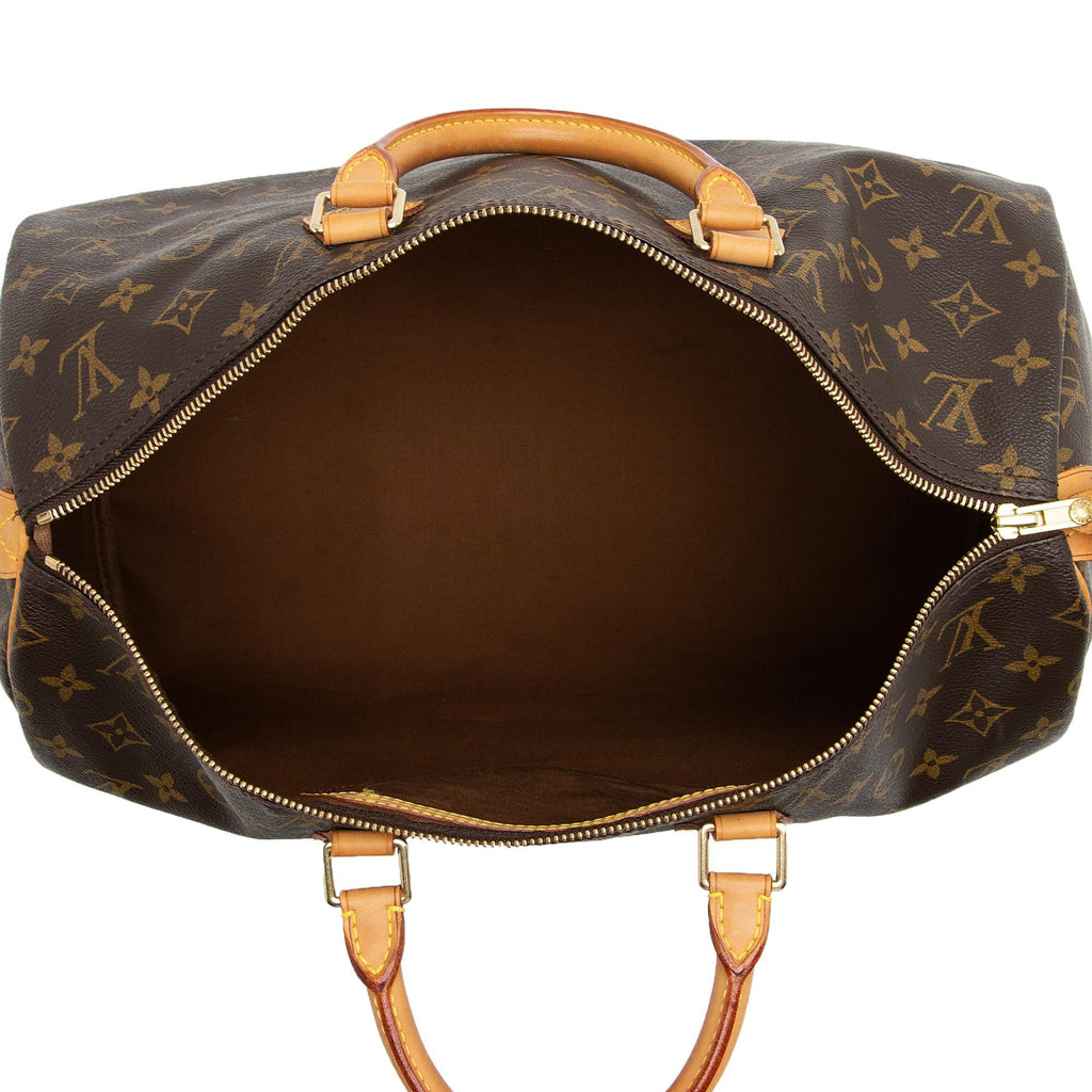 Louis Vuitton Vintage Monogram Canvas Speedy 40 Satchel (SHF-rntbZz)