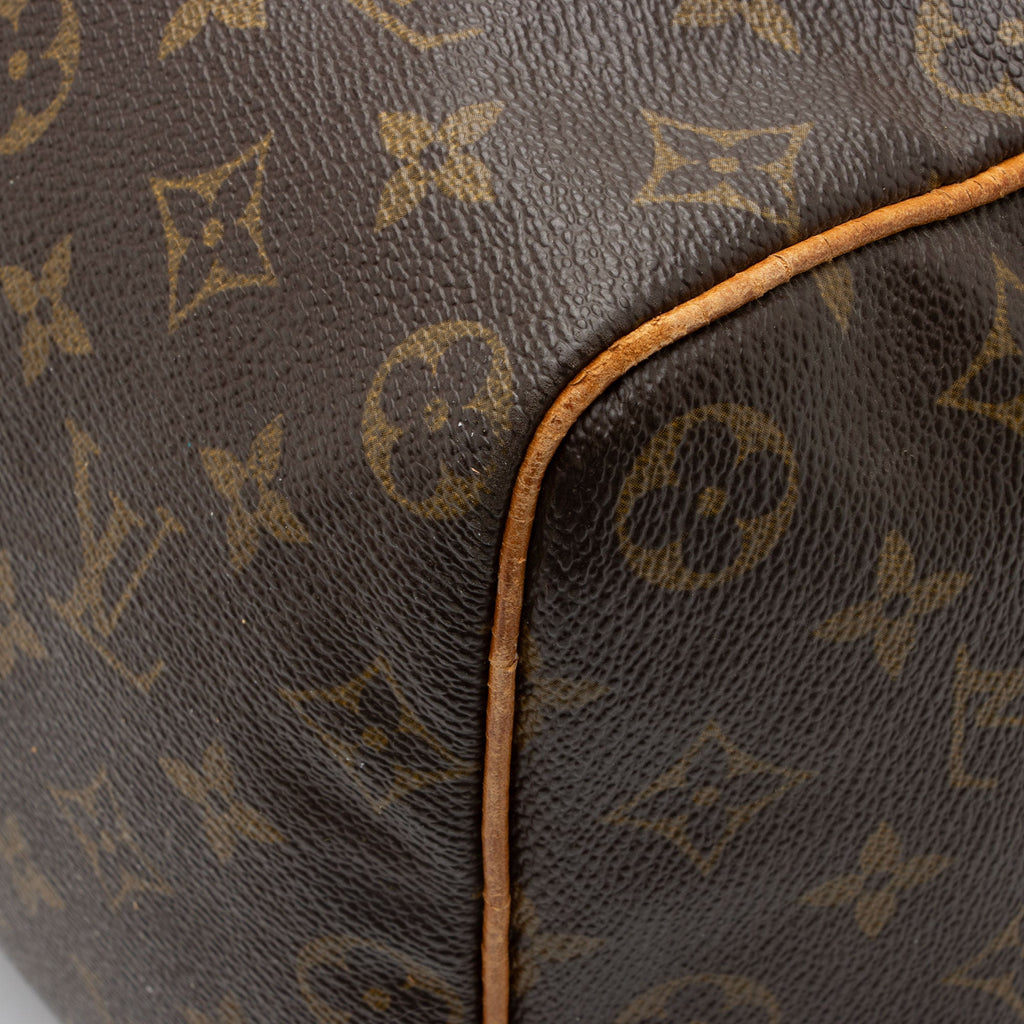 Louis Vuitton Vintage Monogram Canvas Speedy 40 Satchel (SHF-PeBLMa)