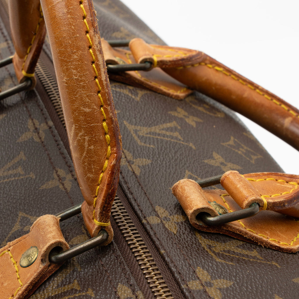 Louis Vuitton Vintage Monogram Canvas Speedy 40 Satchel (SHF-PeBLMa)