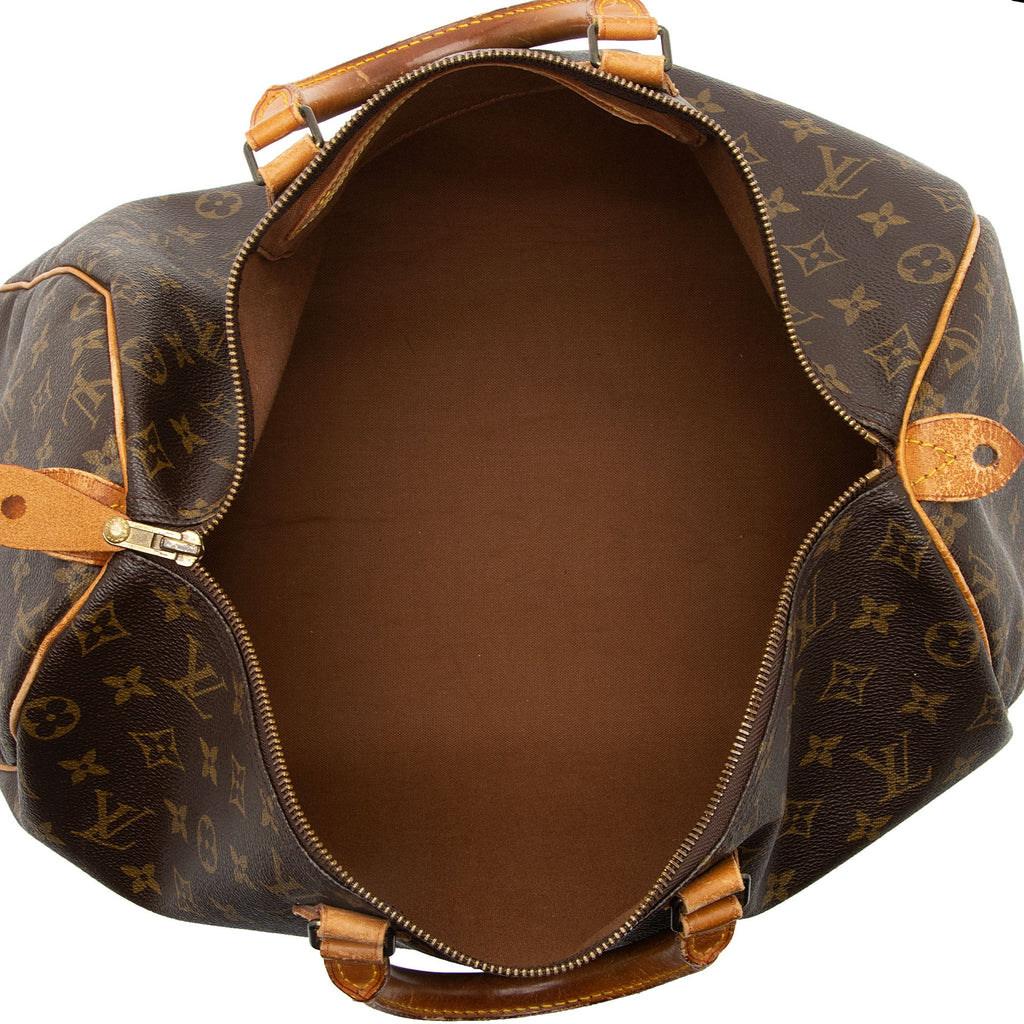 Louis Vuitton Vintage Monogram Canvas Speedy 40 Satchel (SHF-PeBLMa)