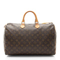 Louis Vuitton Vintage Monogram Canvas Speedy 40 Satchel (SHF-dm0aU9)