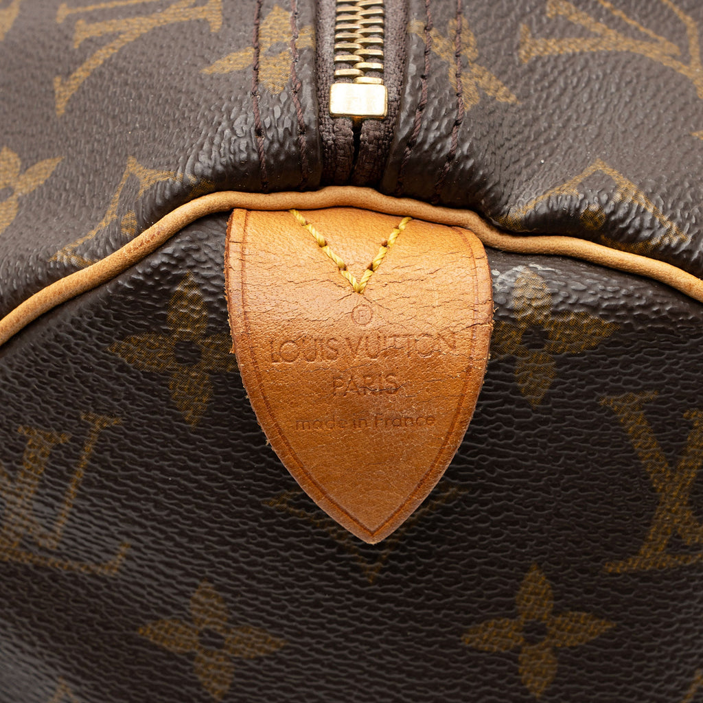 Louis Vuitton Vintage Monogram Canvas Speedy 40 Satchel (SHF-dm0aU9)