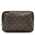 Louis Vuitton Vintage Monogram Canvas Trousse Toiletry Pouch 23