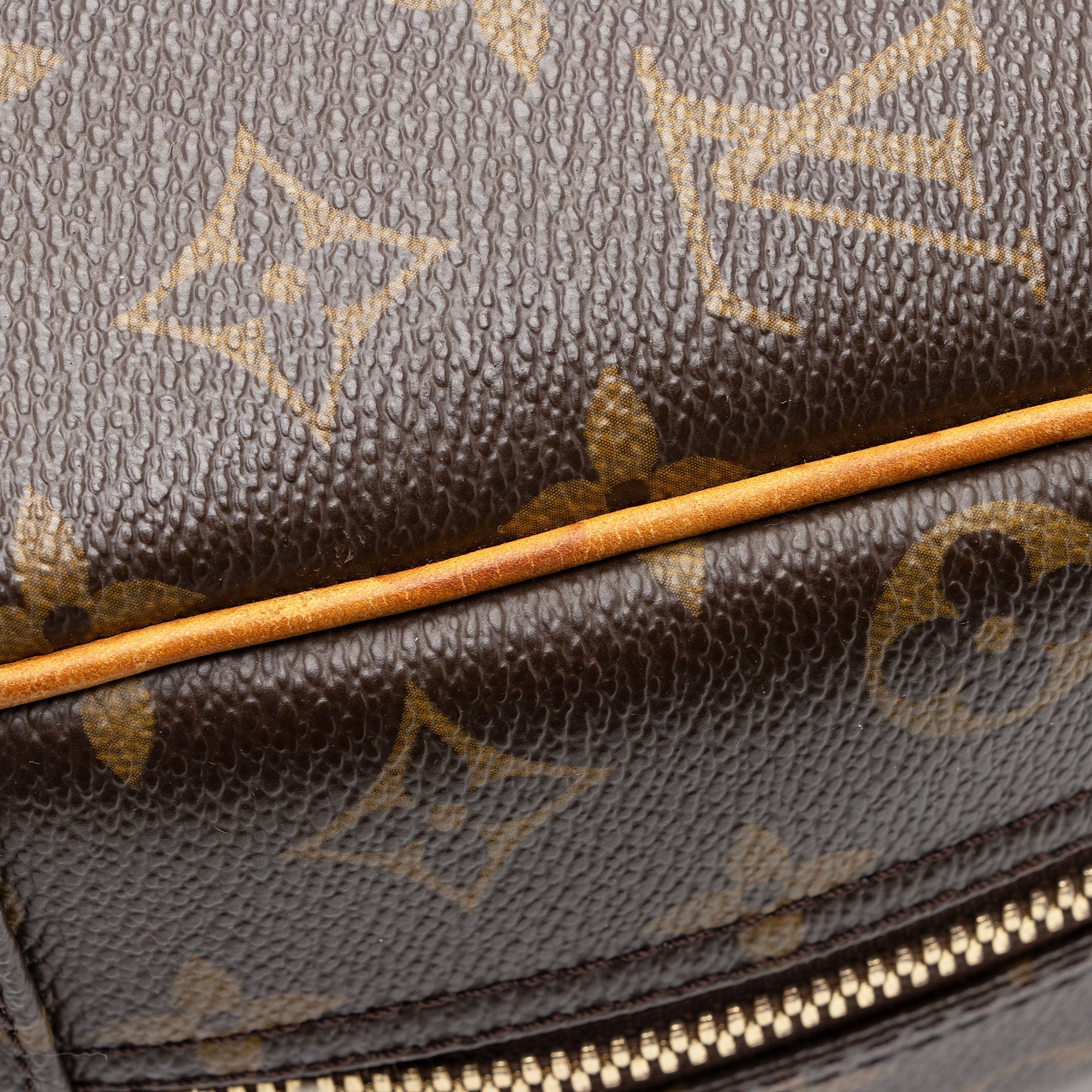 Louis Vuitton Vintage Monogram Canvas Trouville Satchel