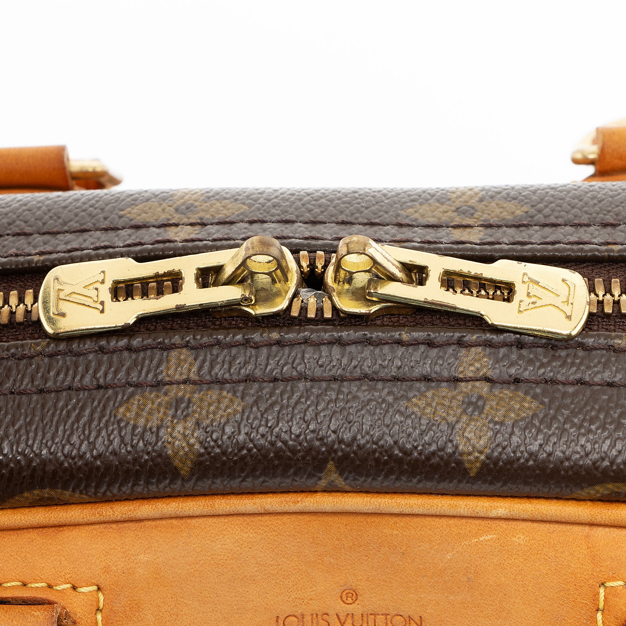 Louis Vuitton Vintage Monogram Canvas Trouville Satchel