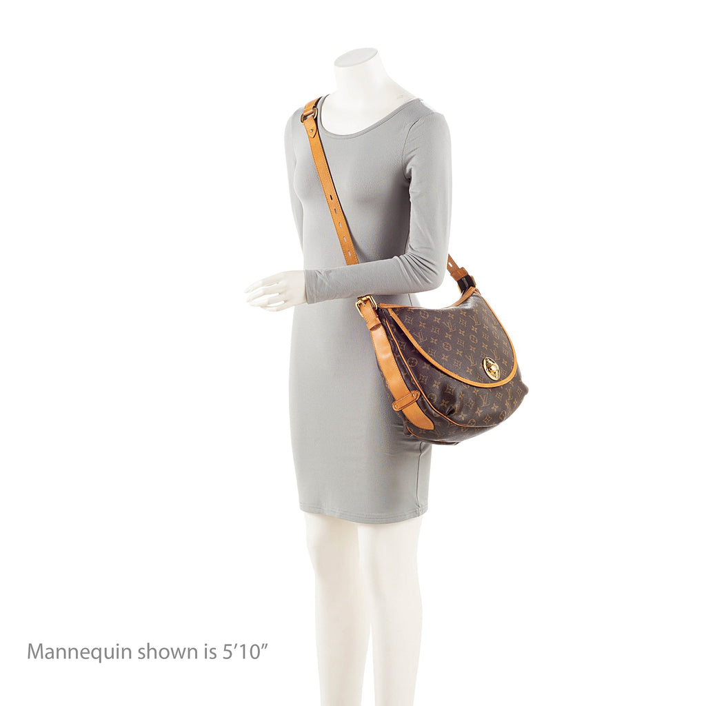 Louis Vuitton Vintage Monogram Canvas Tulum GM Shoulder Bag