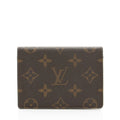 Louis Vuitton Vintage Monogram Canvas Two Card Holder Wallet