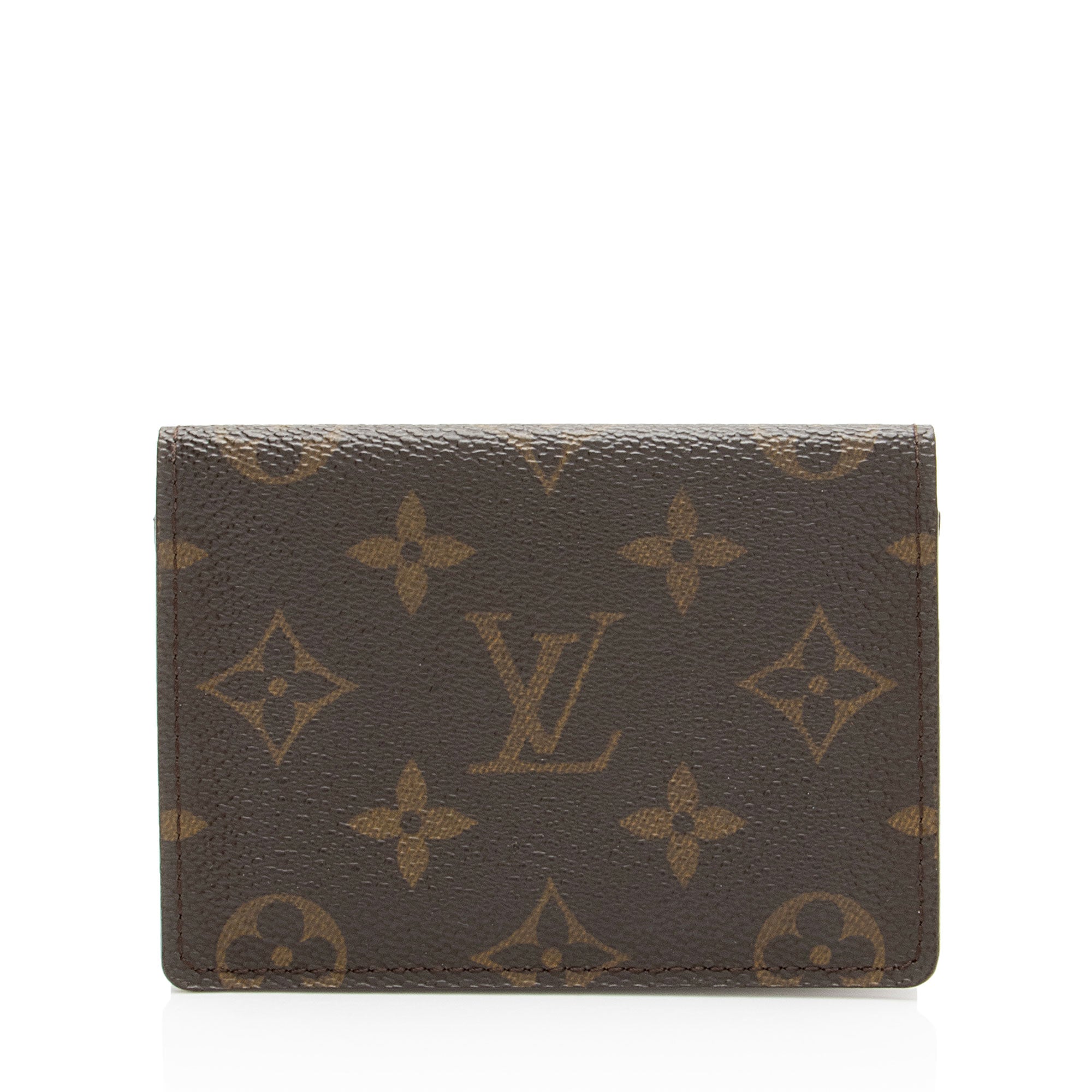 Louis Vuitton Vintage Monogram Canvas Two Card Holder Wallet