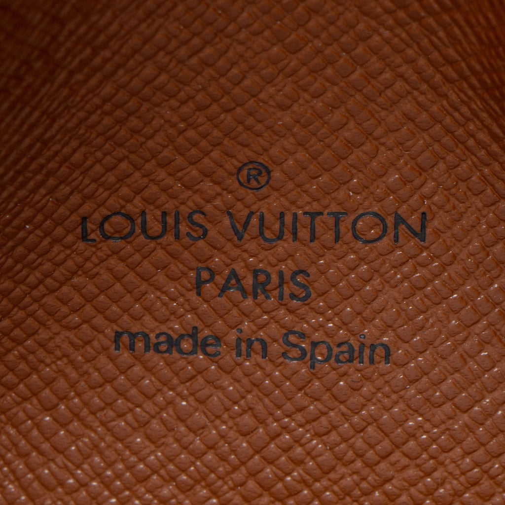 Louis Vuitton Vintage Monogram Canvas Two Card Holder Wallet