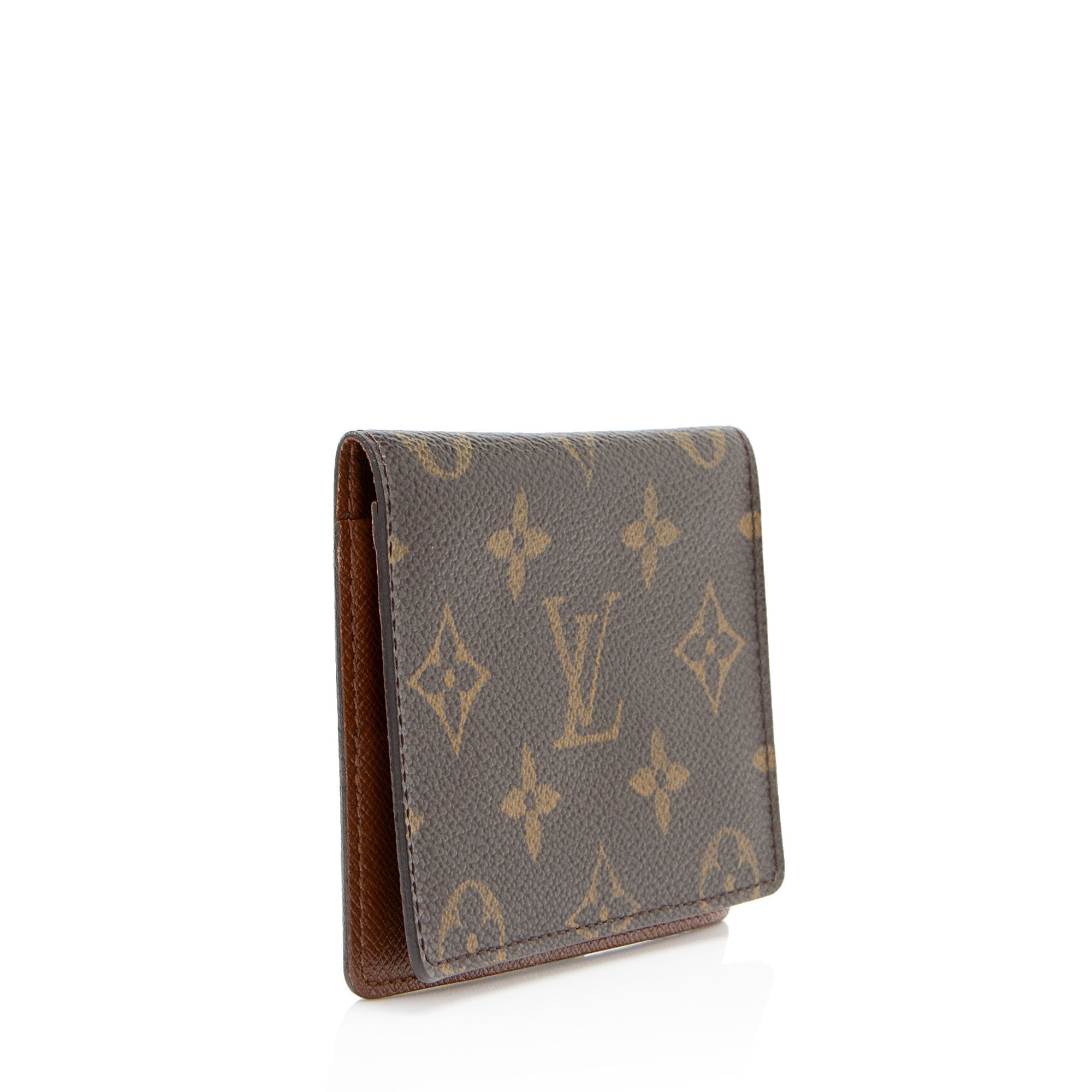 Louis Vuitton Vintage Monogram Canvas Two Card Holder Wallet