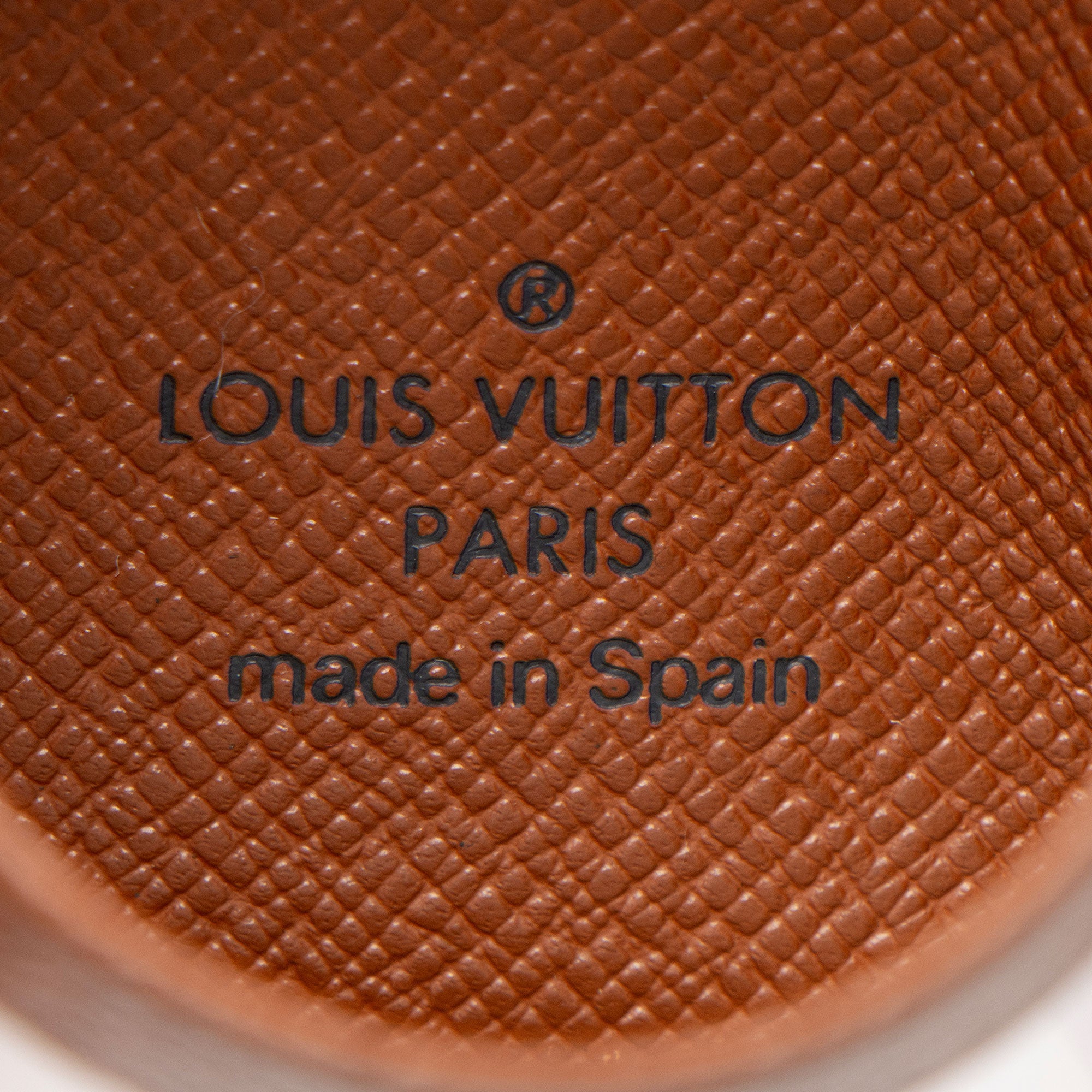 Louis Vuitton Vintage Monogram Canvas Two Card Holder Wallet