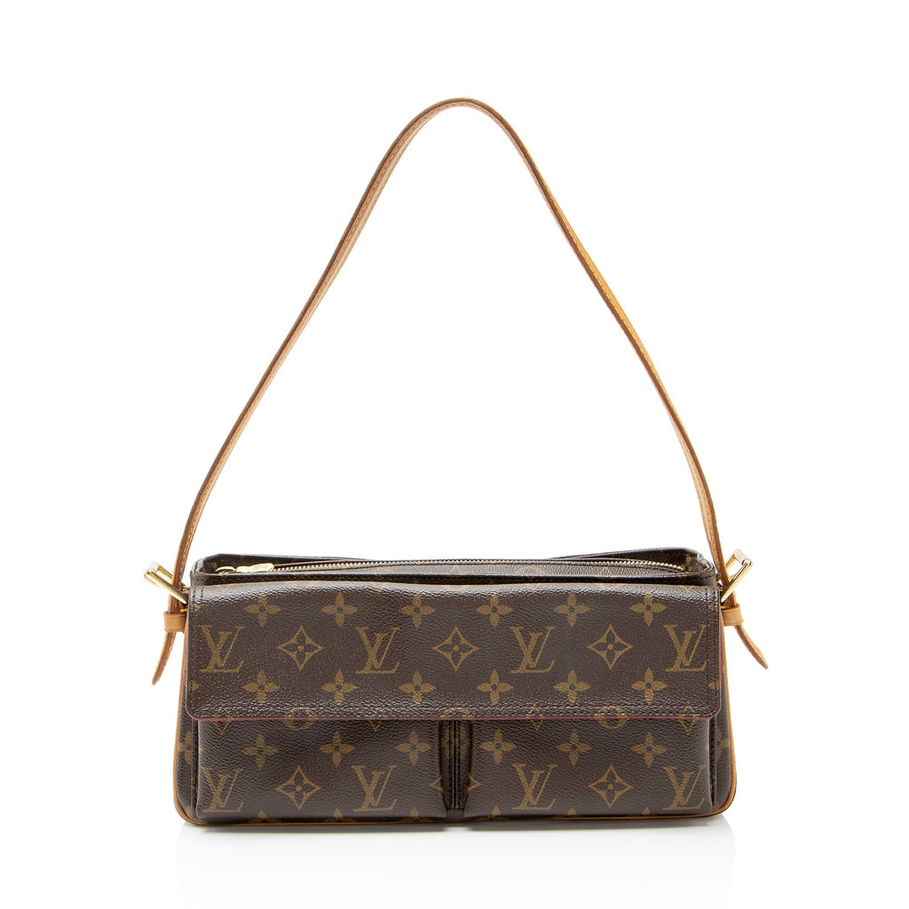 Louis Vuitton Vintage Monogram Canvas Viva Cite MM Shoulder Bag