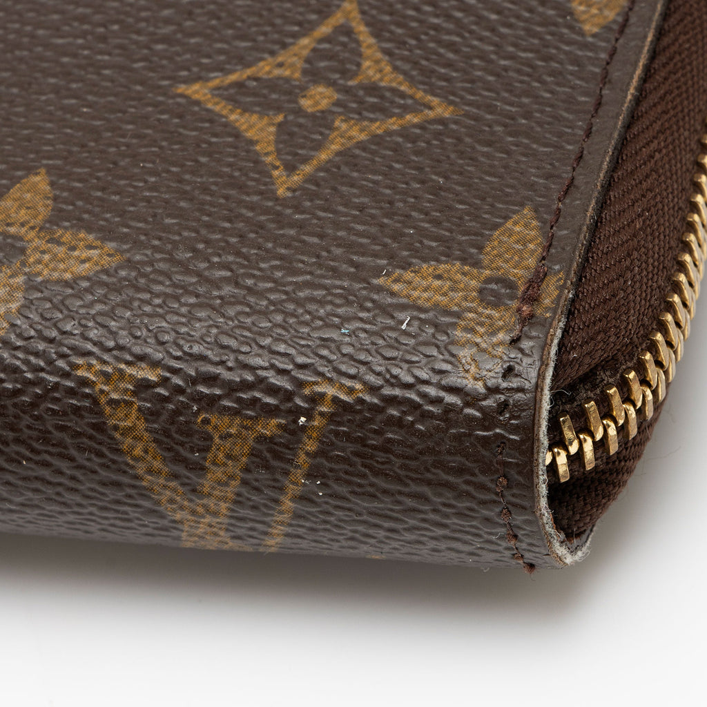 Louis Vuitton Vintage Monogram Canvas Zippy Organizer Wallet