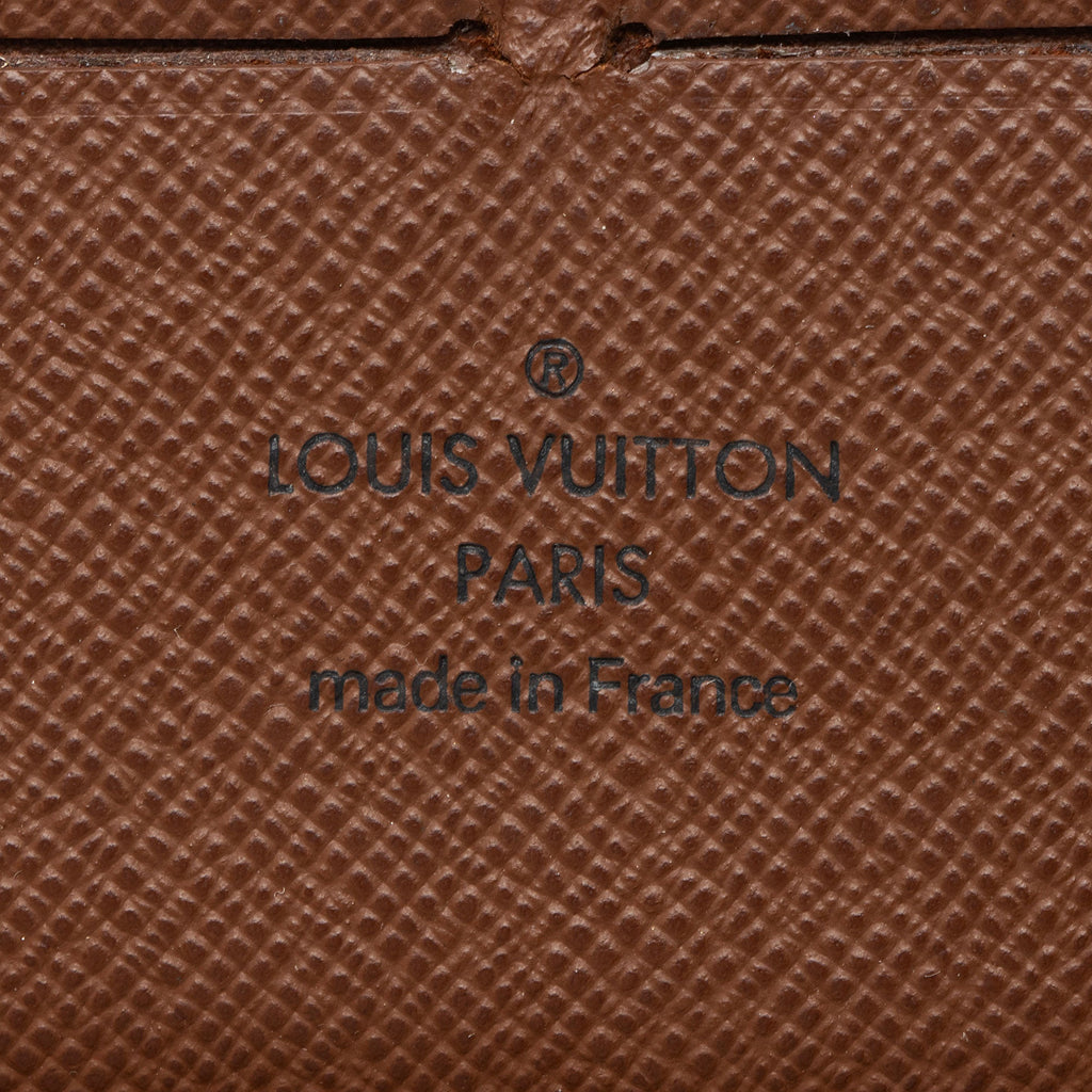 Louis Vuitton Vintage Monogram Canvas Zippy Organizer Wallet