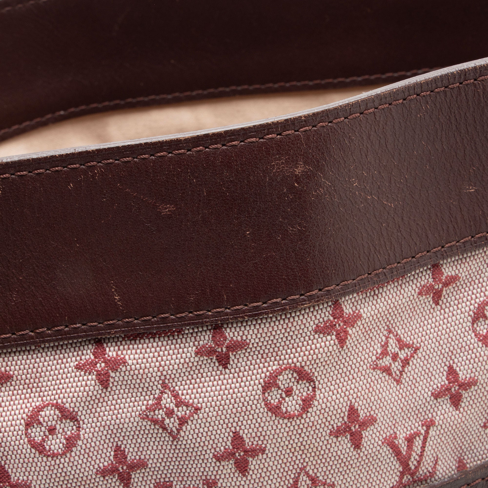 Louis Vuitton Vintage Monogram Mini Lin Lucille GM Tote (SHF-a6fYKx)