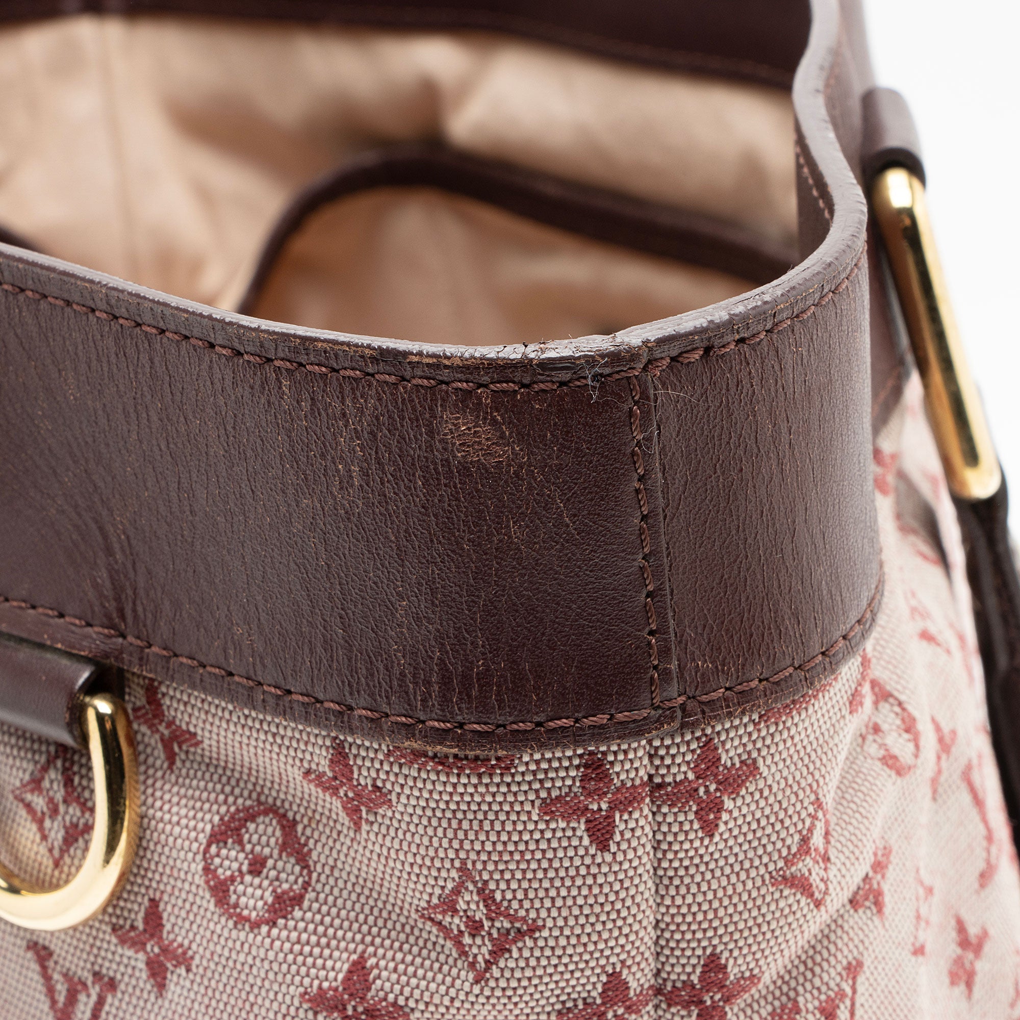 Louis Vuitton Vintage Monogram Mini Lin Lucille GM Tote (SHF-a6fYKx)